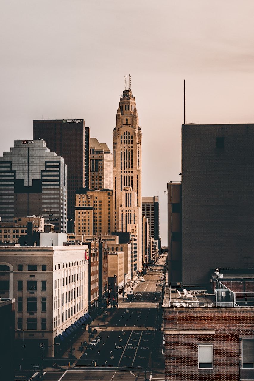 Ohio city skyline